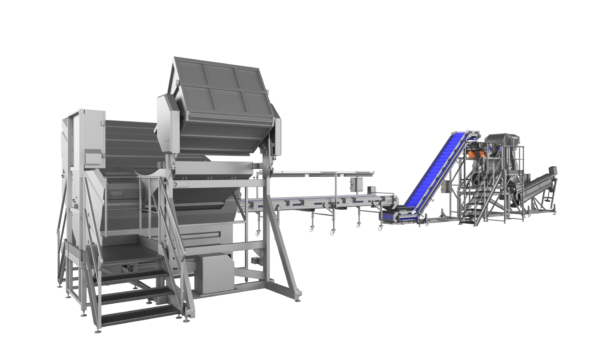 Sea buckthorn processing line